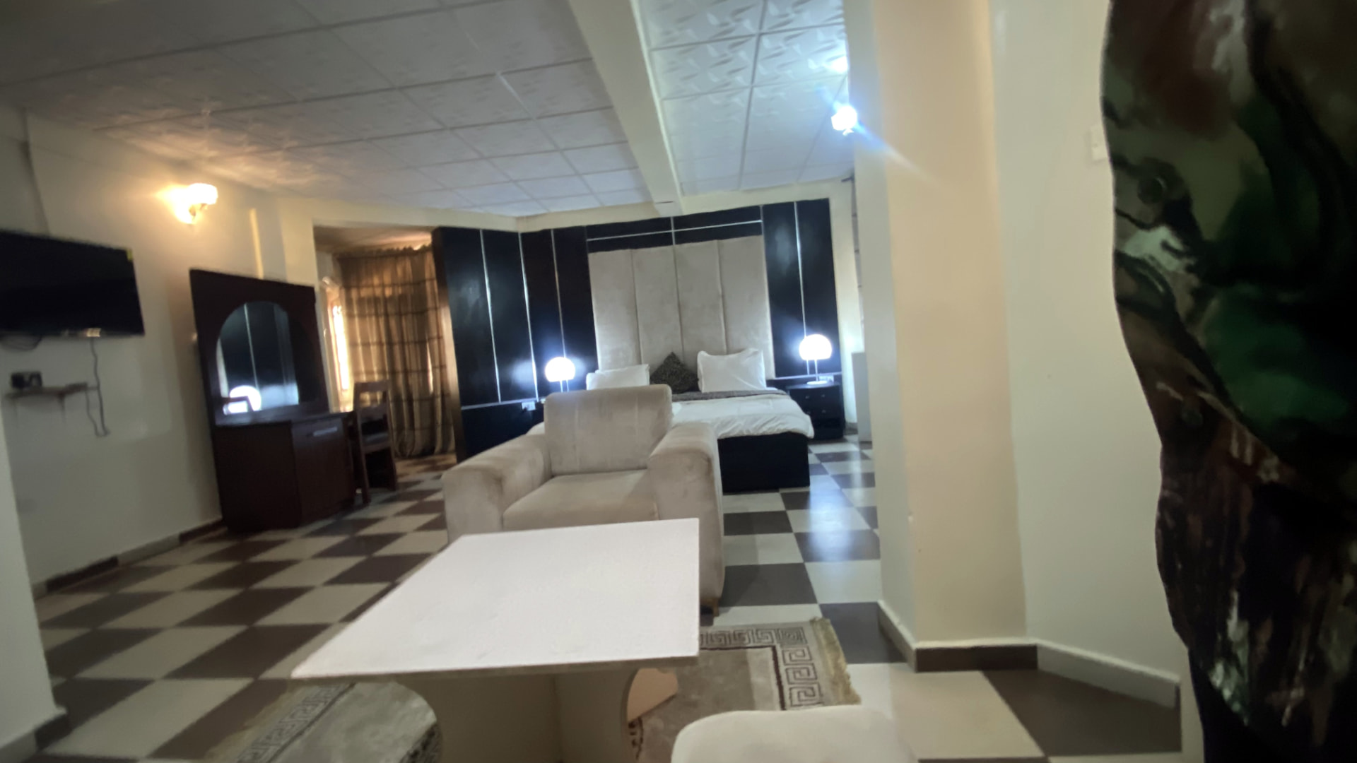 Executive Room — seating-area view