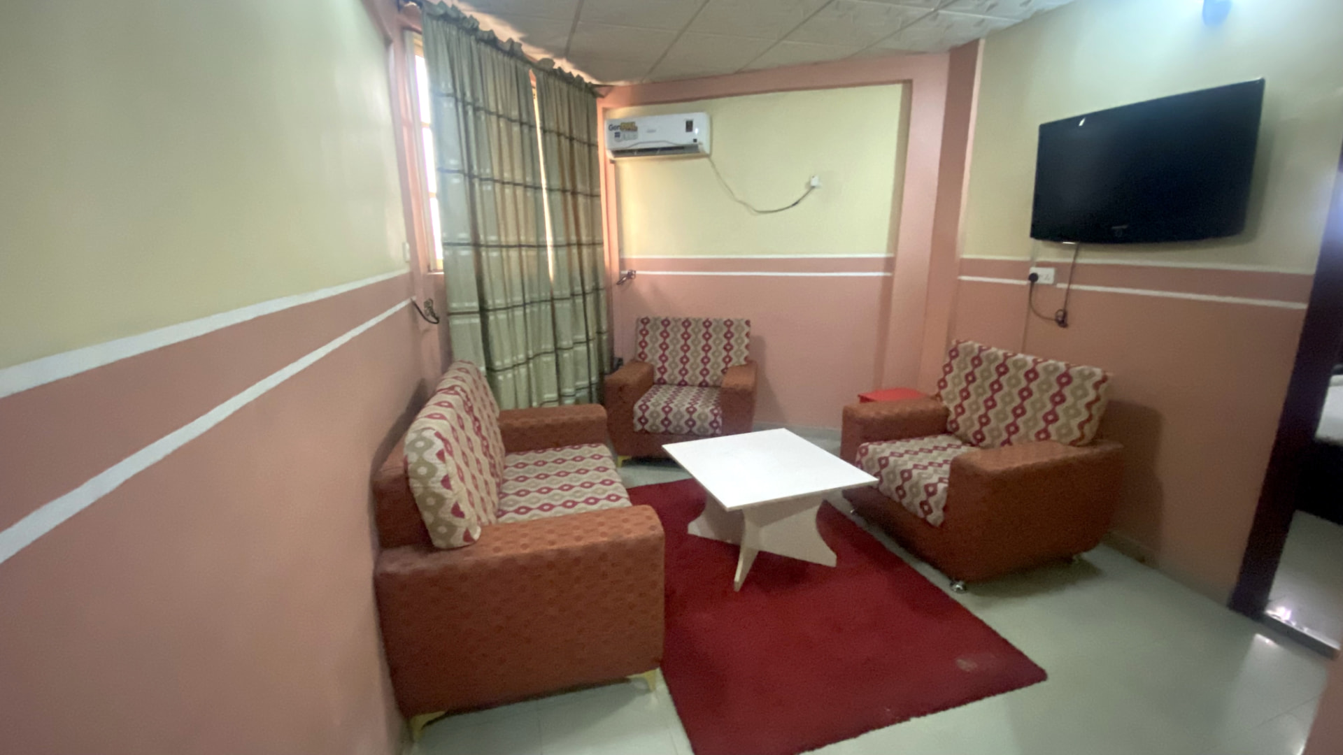 Suite — private sitting room